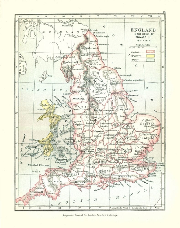 Picture of REIGN OF EDWARD III ENGLAND - GARDINER 1902