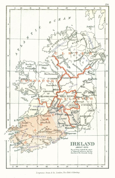 Picture of IRELAND 1570 - GARDINER 1902