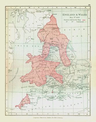 Picture of ENGLAND WALES 1643 - GARDINER 1902