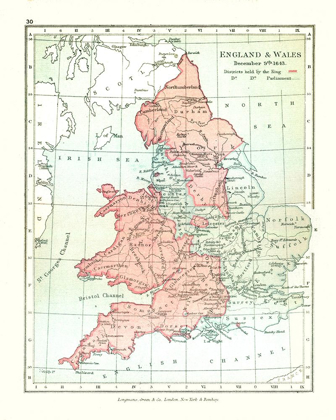 Picture of ENGLAND WALES 1643 - GARDINER 1902