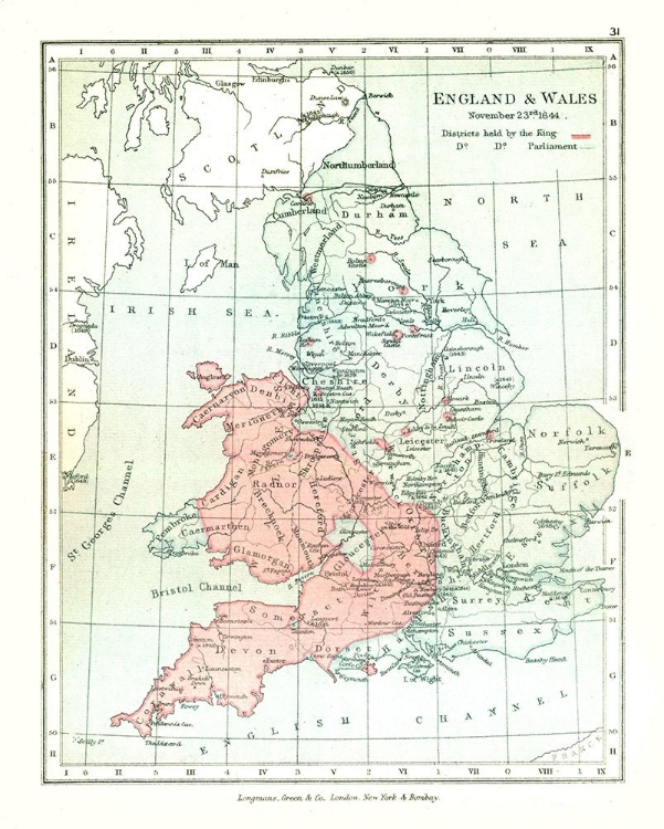 Picture of ENGLAND WALES 1644 - GARDINER 1902