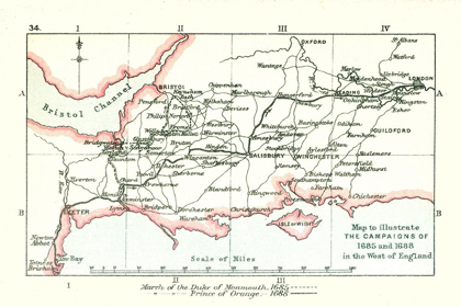 Picture of CAMPAIGNS 1685 ENGLAND - GARDINER 1902