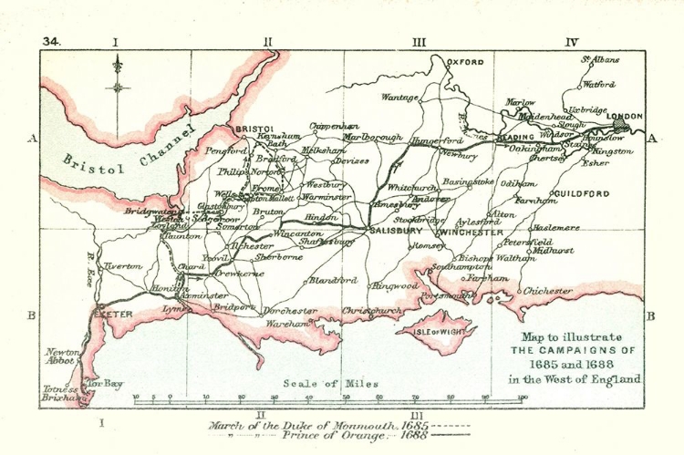 Picture of CAMPAIGNS 1685 ENGLAND - GARDINER 1902