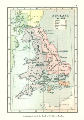 Picture of ENGLAND IN 584 - GARDINER 1902