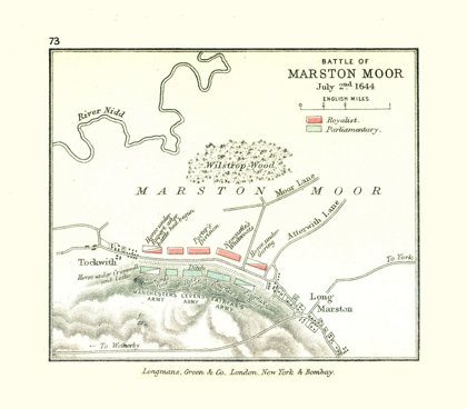 Picture of MARSTON MOOR 1644 ENGLAND - GARDINER 1902