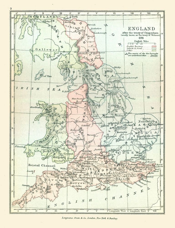 Picture of ENGLAND IN 878 - GARDINER 1902