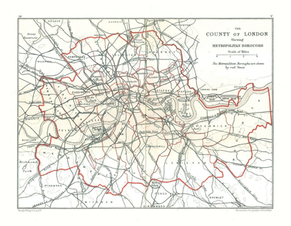 Picture of COUNTY OF LONDON ENGLAND - PHILIP 1904