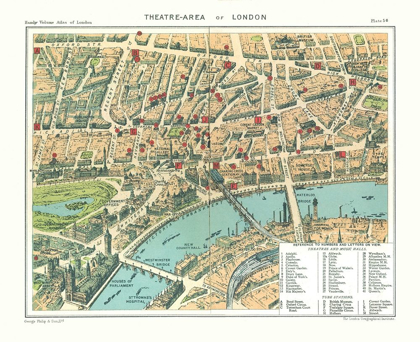 Picture of THEATRE AREA LONDON ENGLAND - PHILIP 1904