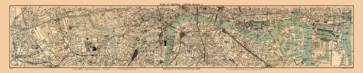 Picture of CENTRAL LONDON ENGLAND - WARD 1904
