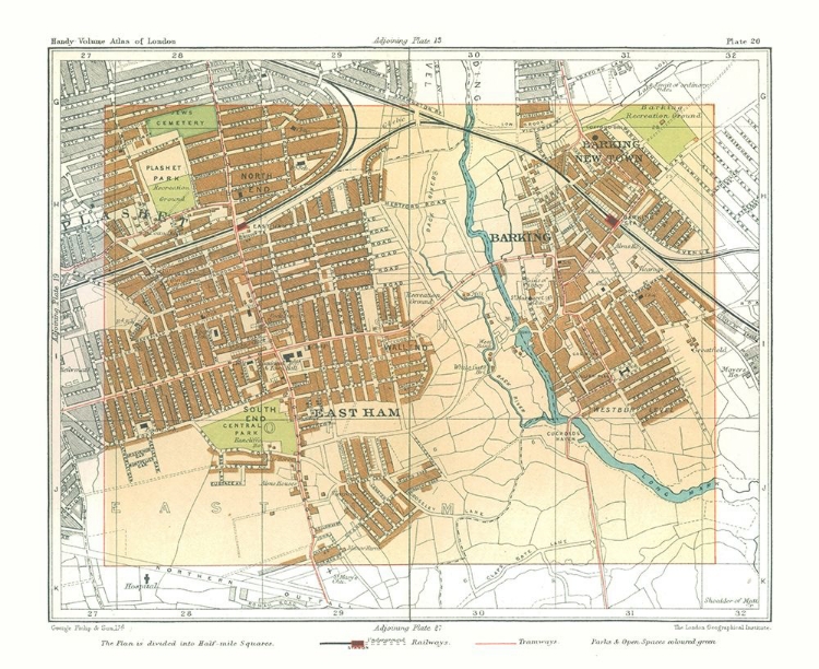 Picture of EAST HAM LONDON ENGLAND - PHILIP 1904