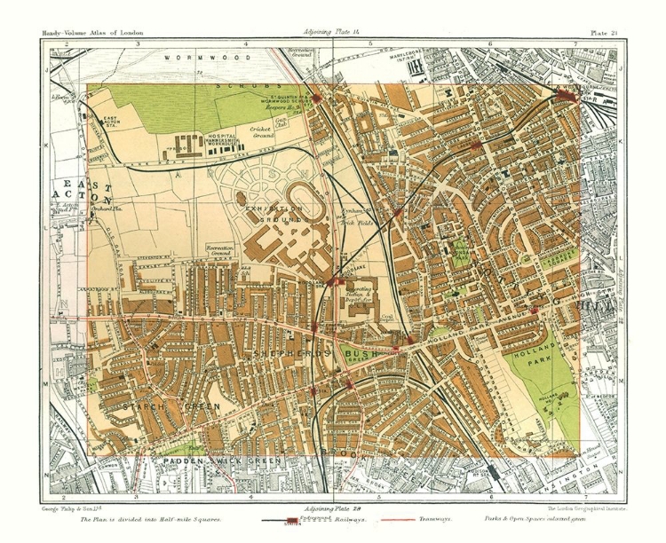 Picture of SHEPHERDS BUSH LONDON ENGLAND - PHILIP 1904