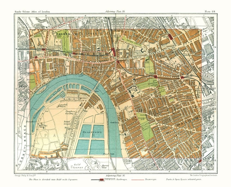 Picture of HAMMERSMITH LONDON ENGLAND - PHILIP 1904