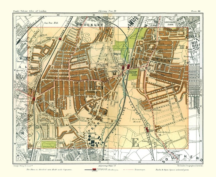 Picture of CATFORD LONDON ENGLAND - PHILIP 1904