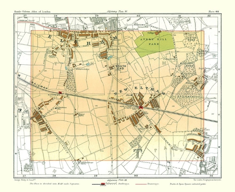 Picture of NEW ELTHAM LONDON ENGLAND - PHILIP 1904