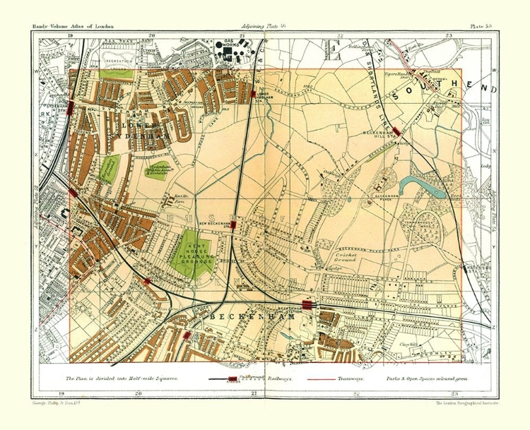 Picture of BECKENHAM LONDON ENGLAND - PHILIP 1904