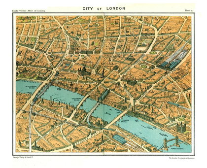 Picture of CITY OF LONDON ENGLAND - PHILIP 1904