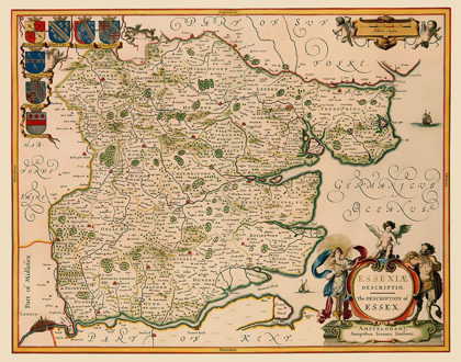 Picture of GREAT BRITAIN ESSEX COUNTY ENGLAND - JANSSON 1646