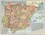 Picture of IBERIAN PENINSULA SPAIN PORTUGAL - CRAM 1898