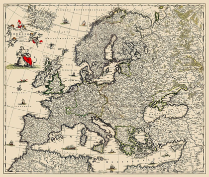 Picture of EUROPE - DE WIT 1700