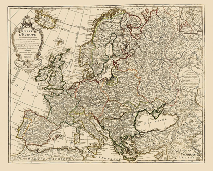 Picture of EUROPE - DE LISLE 1731