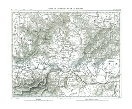 Picture of MORAVIA AUSTRIA EUROPE - THIERS 1866