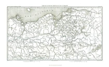 Picture of EUROPE EAST PRUSSIA POLAND - THIERS 1866