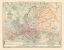 Picture of EUROPE RUSSIA TURKEY SPAIN - MONTEITH 1882