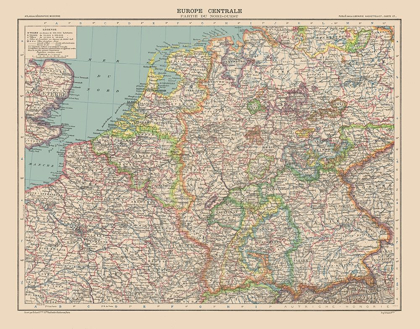 Picture of CENTRAL EUROPE - SCHRADER 1908