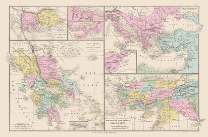 Picture of EASTERN EUROPE MIDDLE EAST - DRIOUX 1882