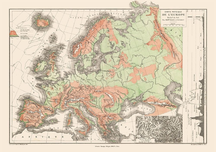 Picture of PHYSICAL EUROPE TERRAIN FLOOR - DRIOUX 1882