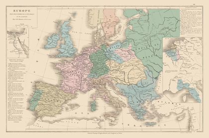 Picture of EUROPE WARS - DRIOUX 1882