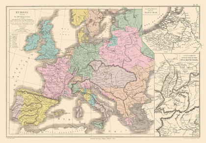 Picture of EUROPE 1715 - DRIOUX 1882