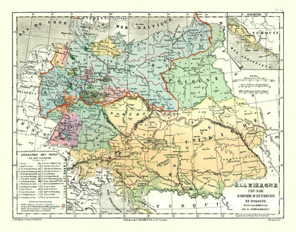 Picture of EUROPE GERMANY PRUSSIA POLAND AUSTRIA