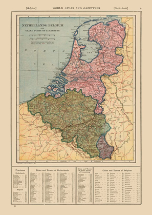 Picture of EUROPE NETHERLANDS BELGIUM - REYNOLD 1921