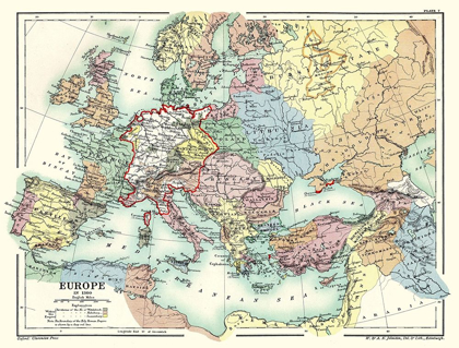 Picture of EUROPE 1360 - POOLE 1902