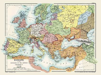 Picture of EUROPE CHARLES V 1519 AD - POOLE 1902