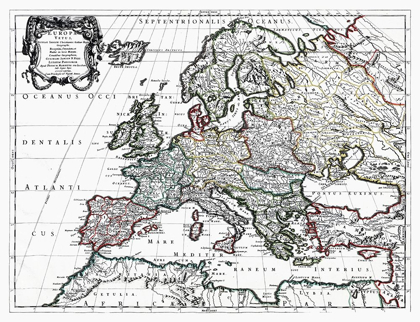 Picture of EUROPE - SANSON 1641