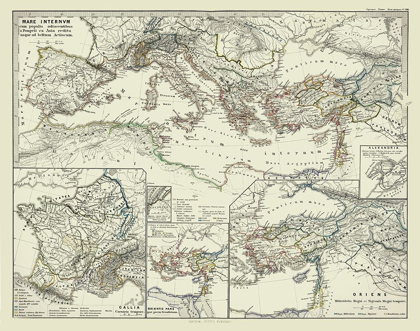 Picture of EUROPE MIDDLE EAST TURKEY - SPRUNER 1865