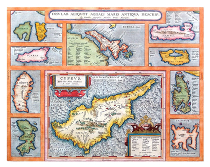 Picture of EUROPE AEGEAN SEA ISLANDS - ORTELIUS 1570