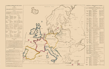 Picture of EUROPE - LE SAGE 1801