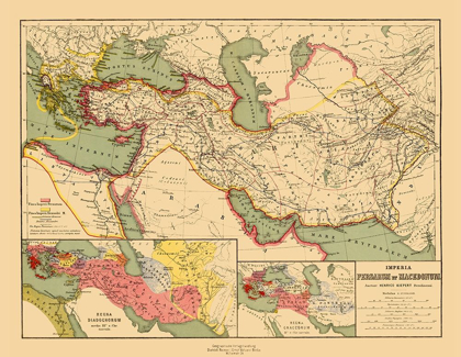 Picture of EUROPE PERSIAN MACEDONIAN EMPIRES - KIEPERT