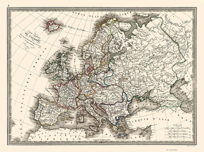 Picture of EUROPE - MONIN 1839