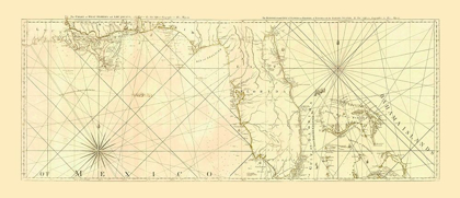 Picture of NAUTICAL MAP - SAYER AND BENNETT - 1775