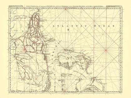 Picture of FLORIDA PENINSULA GULF OF FLORIDA BAHAMAS US