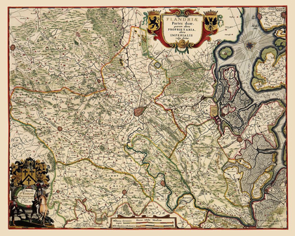 Picture of BENELUX FLANDERS BELGIUM - JANSSONIUS 1682