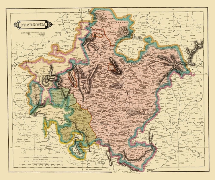 Picture of FRANCONIA DUCHY GERMANY - HAMILTON 1831