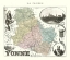 Picture of YONNE DEPARTMENT FRANCE - MIGEON 1869