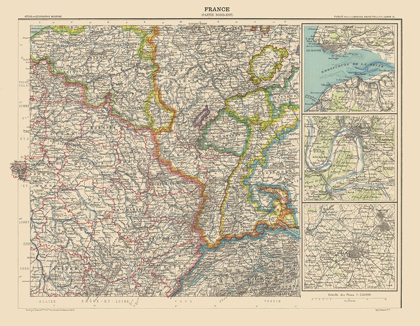 Picture of NORTH EAST FRANCE - SCHRADER 1908