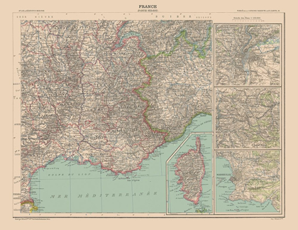 Picture of SOUTH EAST FRANCE - SCHRADER 1908