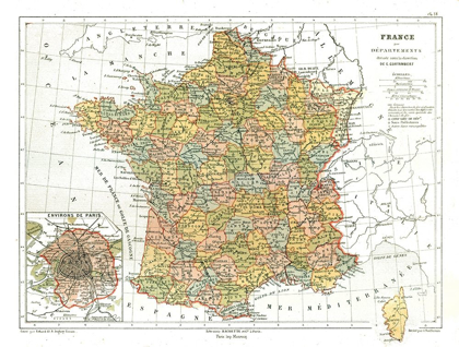 Picture of FRANCE - CORTAMBERT 1880